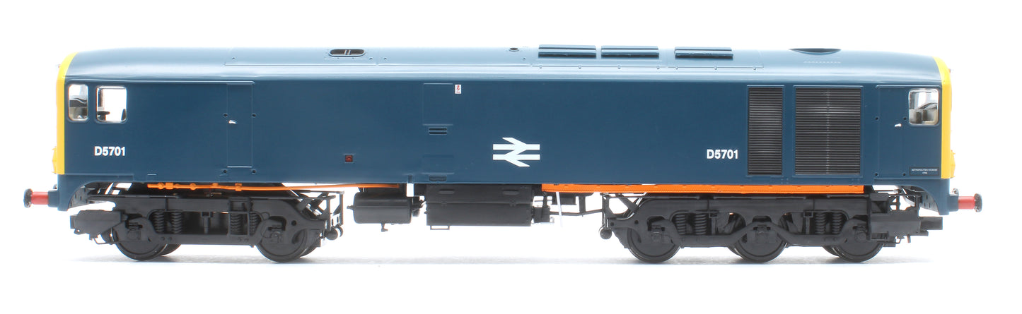 Class 28 Co-Bo BR Blue D5701 Diesel Locomotive