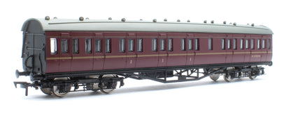 4P-010-152 57ft Stanier Non-Corridor Composite M19183M BR Lined Maroon