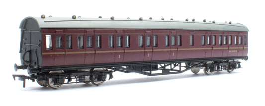 57ft Stanier Non-Corridor Composite M19183M BR Lined Maroon