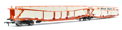 RT-OO-CAR4-414B Quad set Cartic-4 car carrier - Silcock Express livery with side screens (set B)
