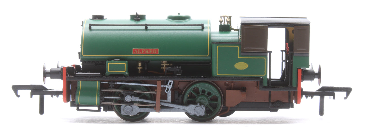 Port of Par Bagnalls Twin Pack - Lined Dark Green Steam Locomotive - DCC Sound