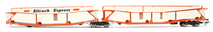 RT-OO-CAR4-414B Quad set Cartic-4 car carrier - Silcock Express livery with side screens (set B)