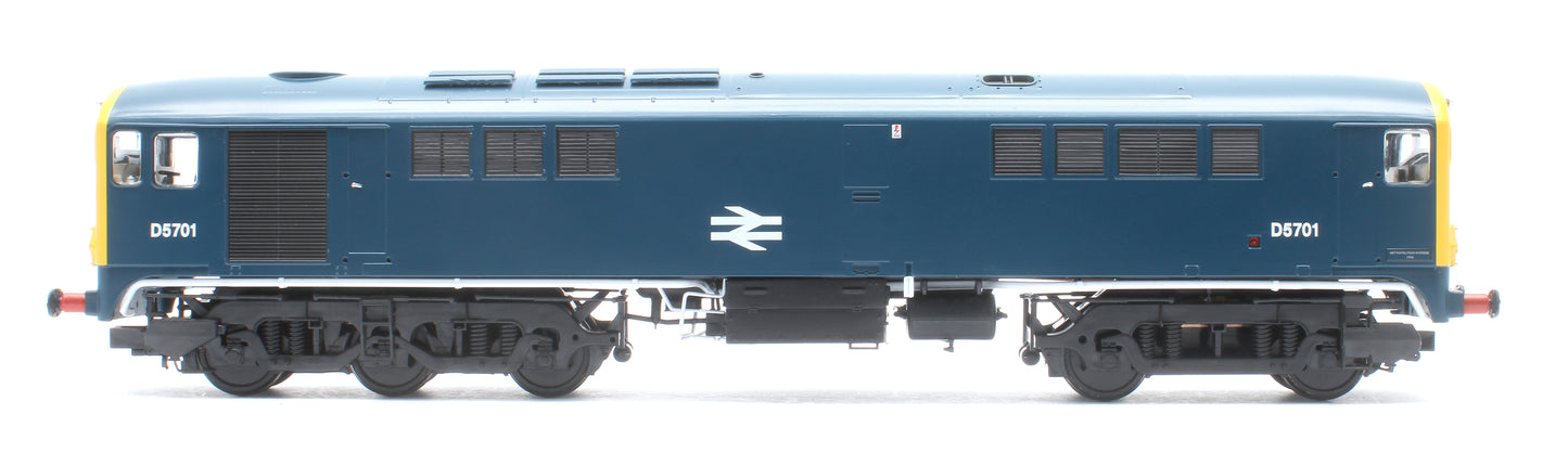Class 28 Co-Bo BR Blue D5701 Diesel Locomotive - DCC Sound