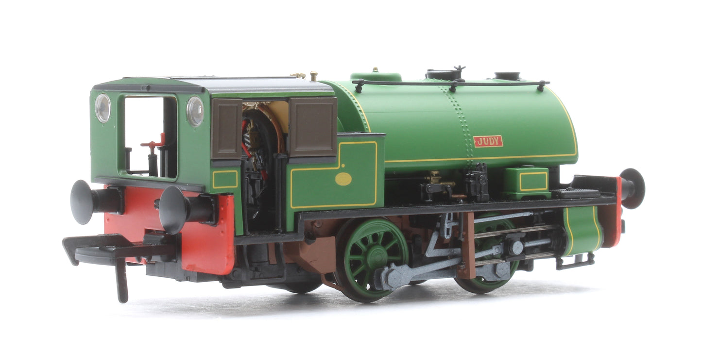Port of Par Bagnalls Twin Pack - Lined Light Green (As Preserved) Steam Locomotive - DCC Sound