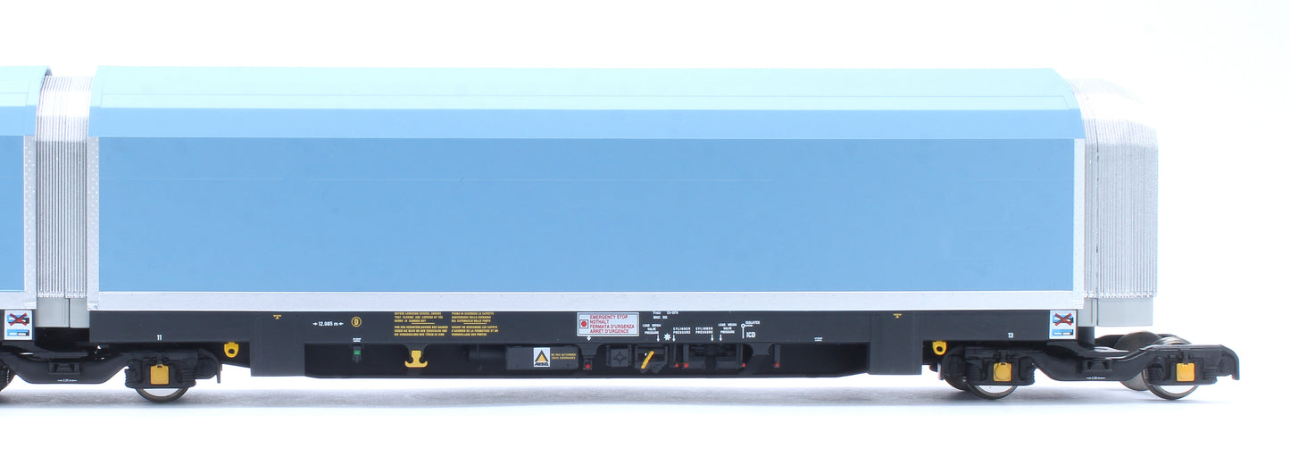 OO/4mm 5-car Arbel WIA car carrier with RfD squadron branding. Wagon 85 70 4971 001-8