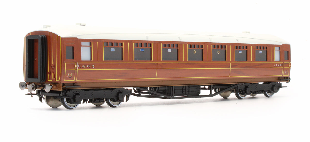 Pre-Owned LNER Teak Gresley 3rd Coach No.1848
