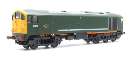 Class 28 Co-Bo BR Green Full Yellow Ends D5707 Diesel Locomotive