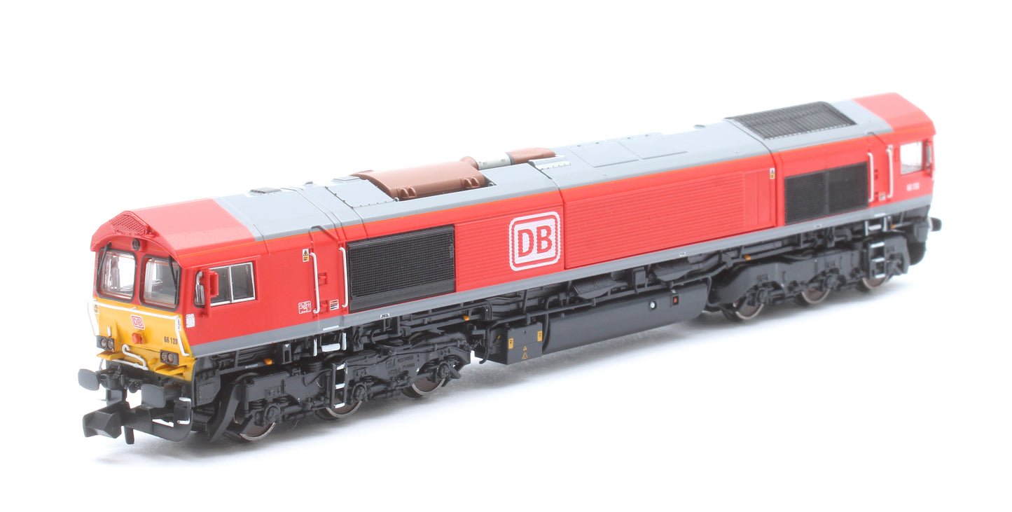 Class 66 66128 DB Cargo Revised Lights Diesel Locomotive - DCC Sound