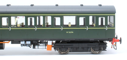 Class 150 BR Green (Small Yellow Panel) Unpowered DMU Trailer Car W56296