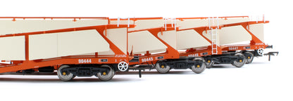 RT-OO-CAR4-414B Quad set Cartic-4 car carrier - Silcock Express livery with side screens (set B)