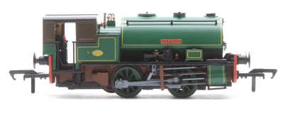 Port of Par Bagnall’s in Special Presentation Box Twin Pack - Lined Dark Green Steam Locomotive