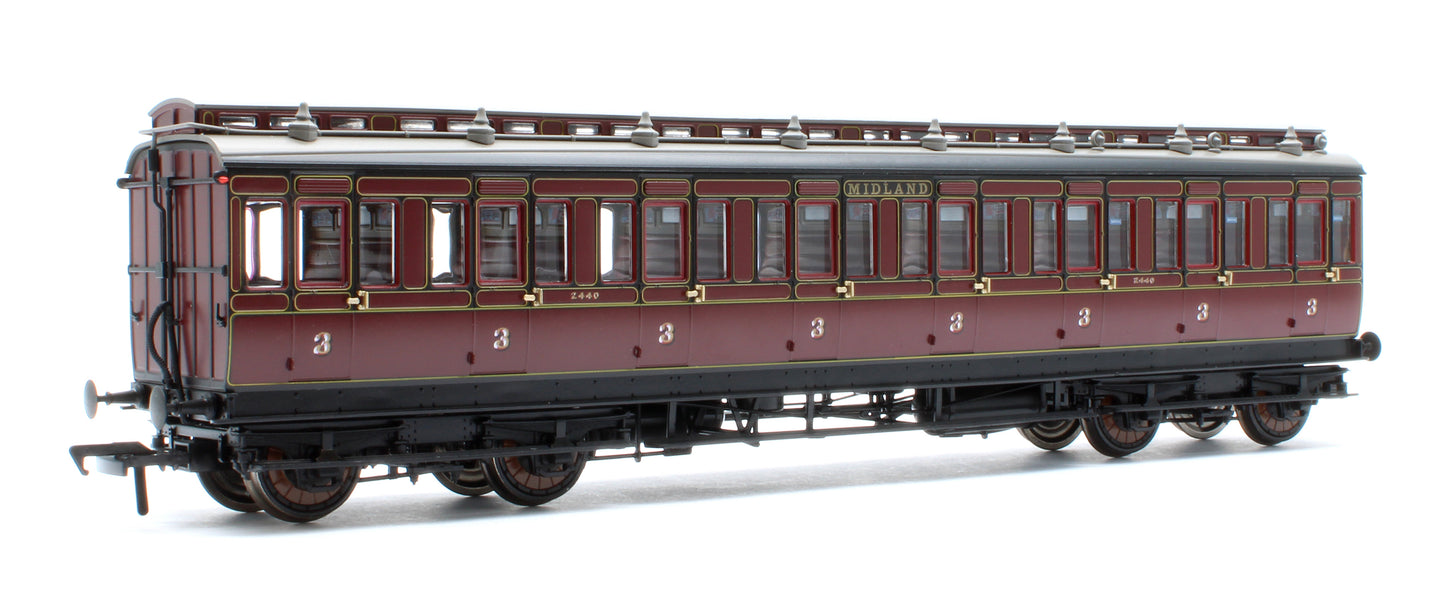 978007 48' Midland Railway ‘Evolution’ Bogie Coach Non-Corridor Third No.2440