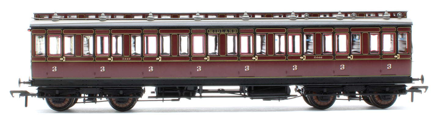 978007 48' Midland Railway ‘Evolution’ Bogie Coach Non-Corridor Third No.2440