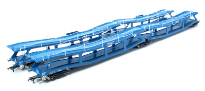 RT-OO-CAR4-402B Quad set Cartic-4 car carrier - MAT-Transauto blue (set B)