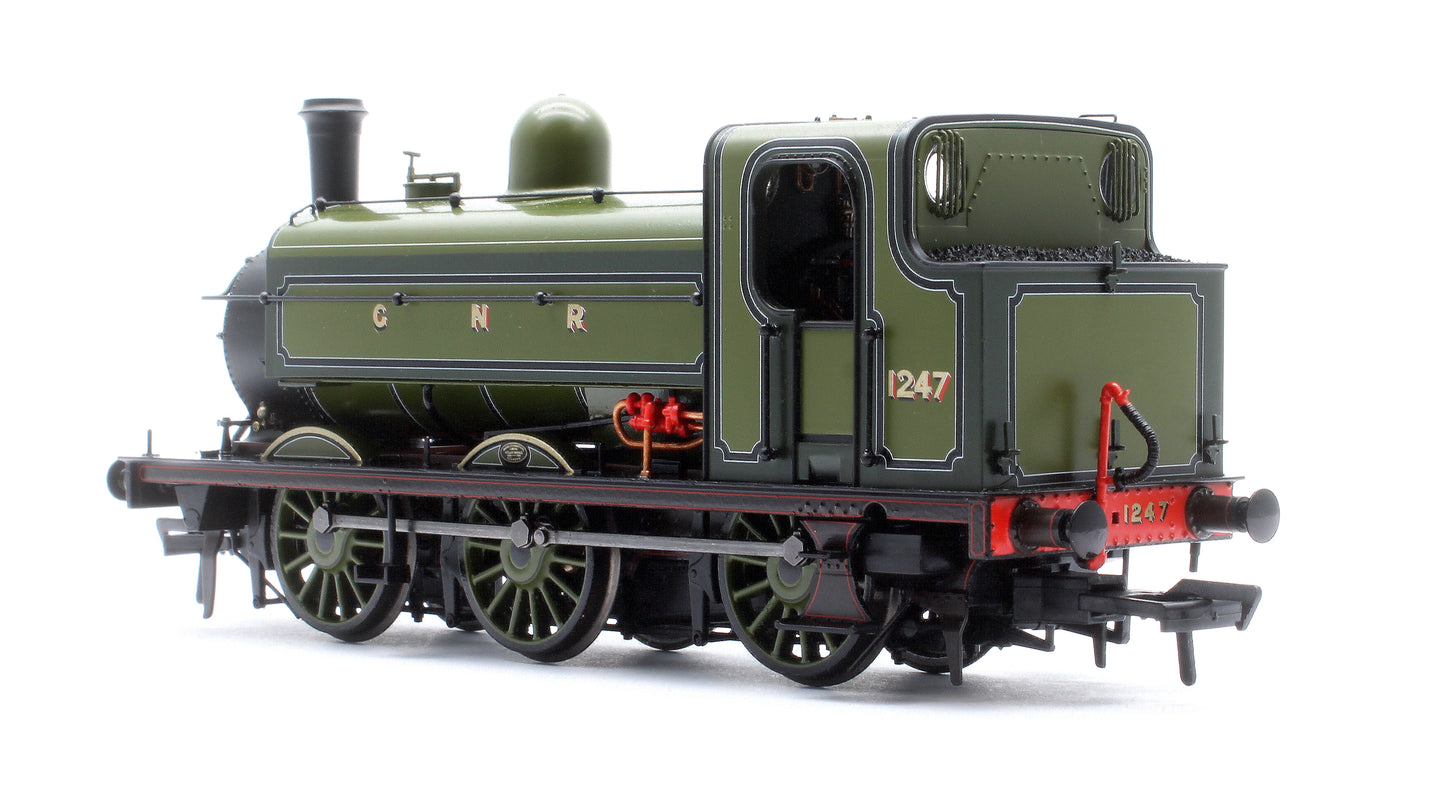 GNR J13 No.1247 GNR Green 1960s Railtour Condition Steam Tank Locomotive - DCC Sound