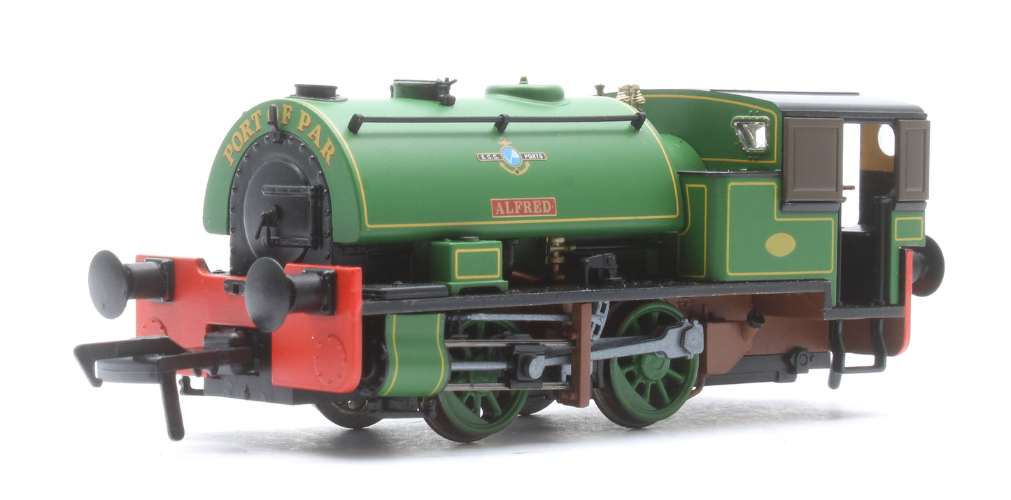Port of Par Bagnalls Twin Pack - Lined Light Green (As Preserved) Steam Locomotive