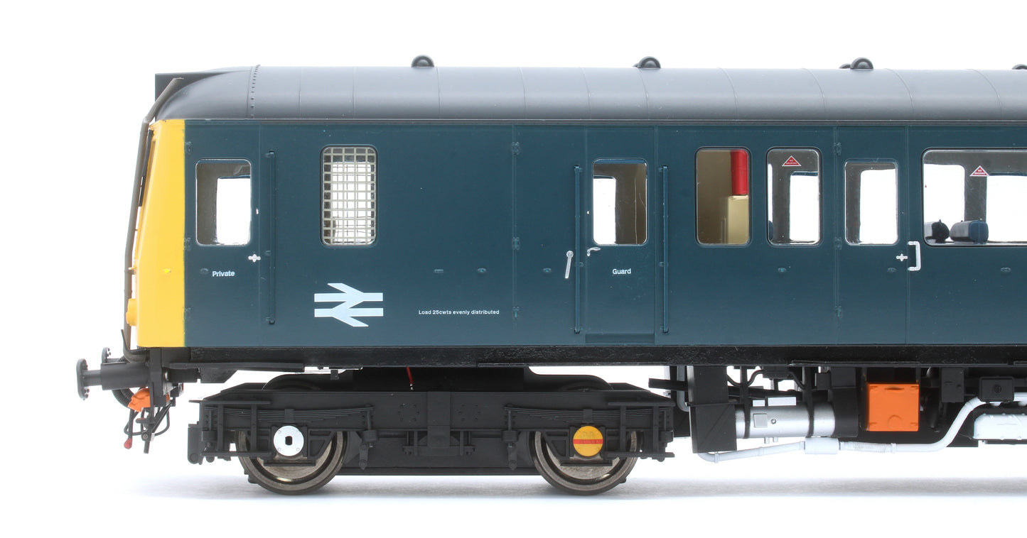 1212 Class 121 BR Blue (Full Yellow Ends) Single Car DMU W55033