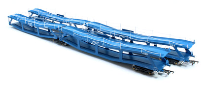 RT-OO-CAR4-402B Quad set Cartic-4 car carrier - MAT-Transauto blue (set B)