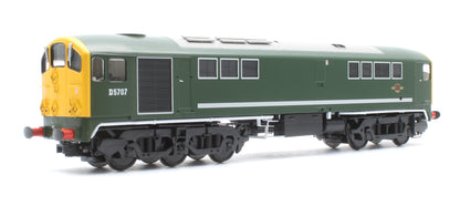 Class 28 Co-Bo BR Green Full Yellow Ends D5707 Diesel Locomotive