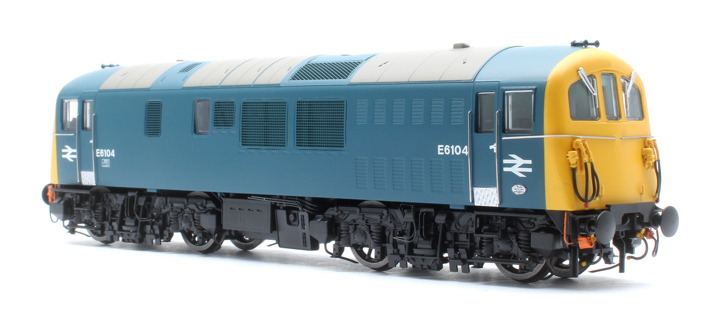 Class 74 Electro-Diesel E6104 BR Blue Electric Locomotive