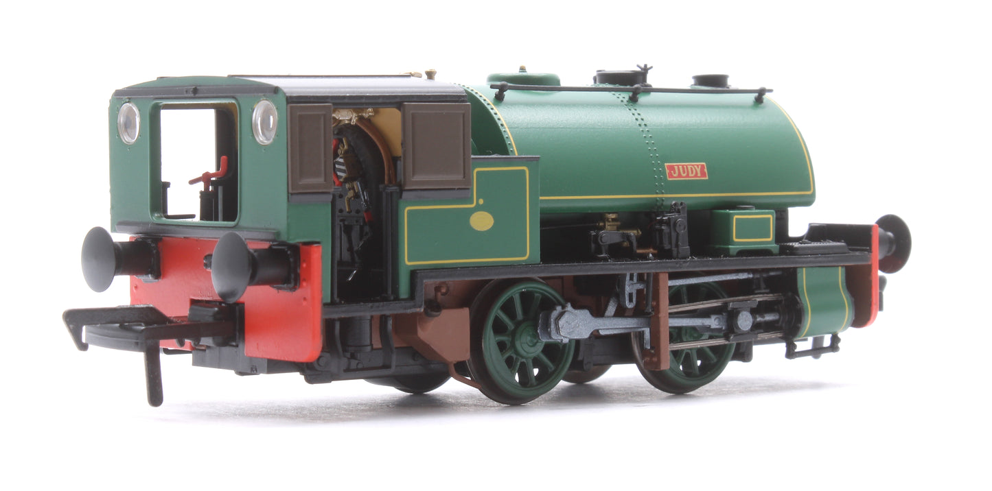 Port of Par Bagnall’s in Special Presentation Box Twin Pack - Lined Dark Green Steam Locomotive