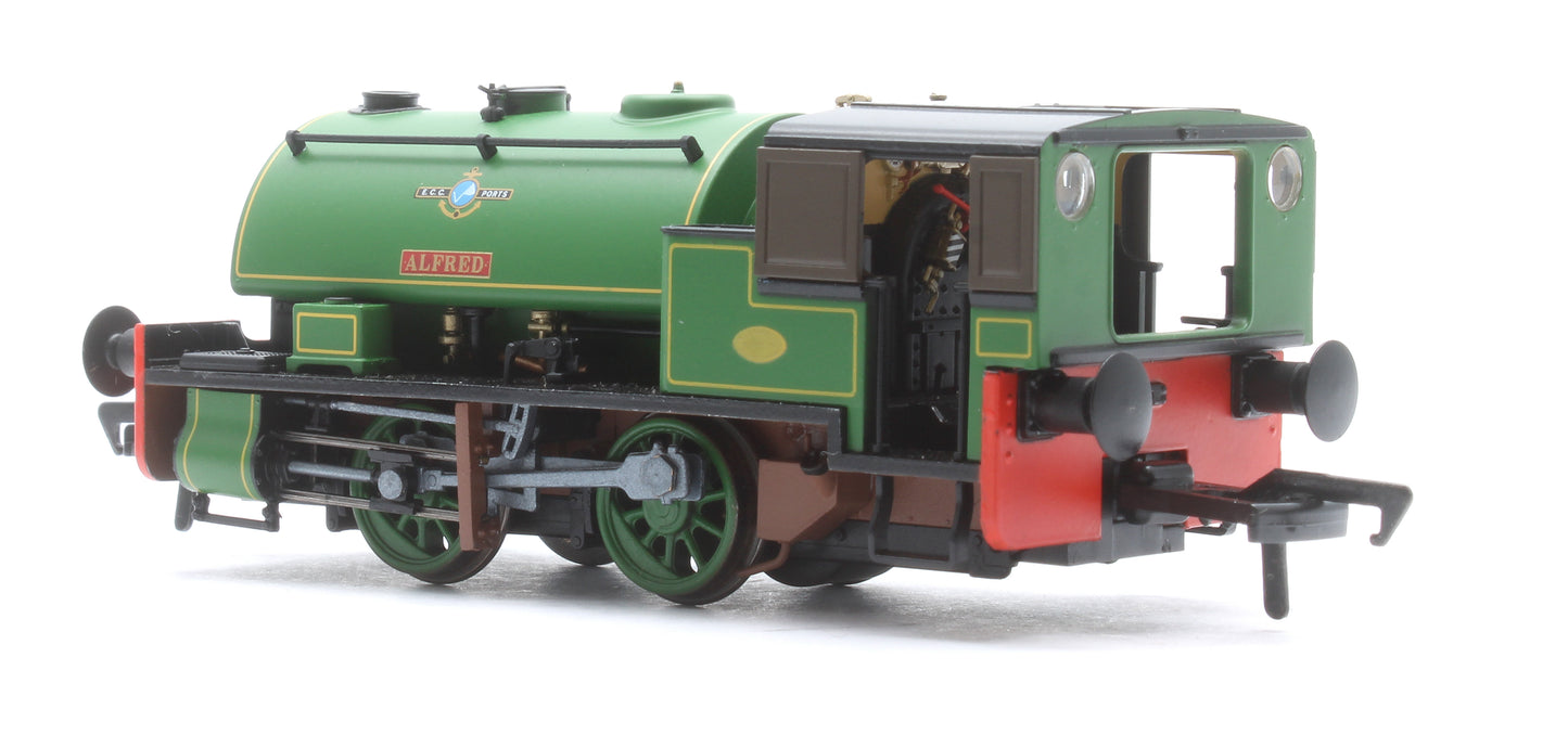 Port of Par Bagnalls Twin Pack - Lined Light Green (As Preserved) Steam Locomotive - DCC Sound