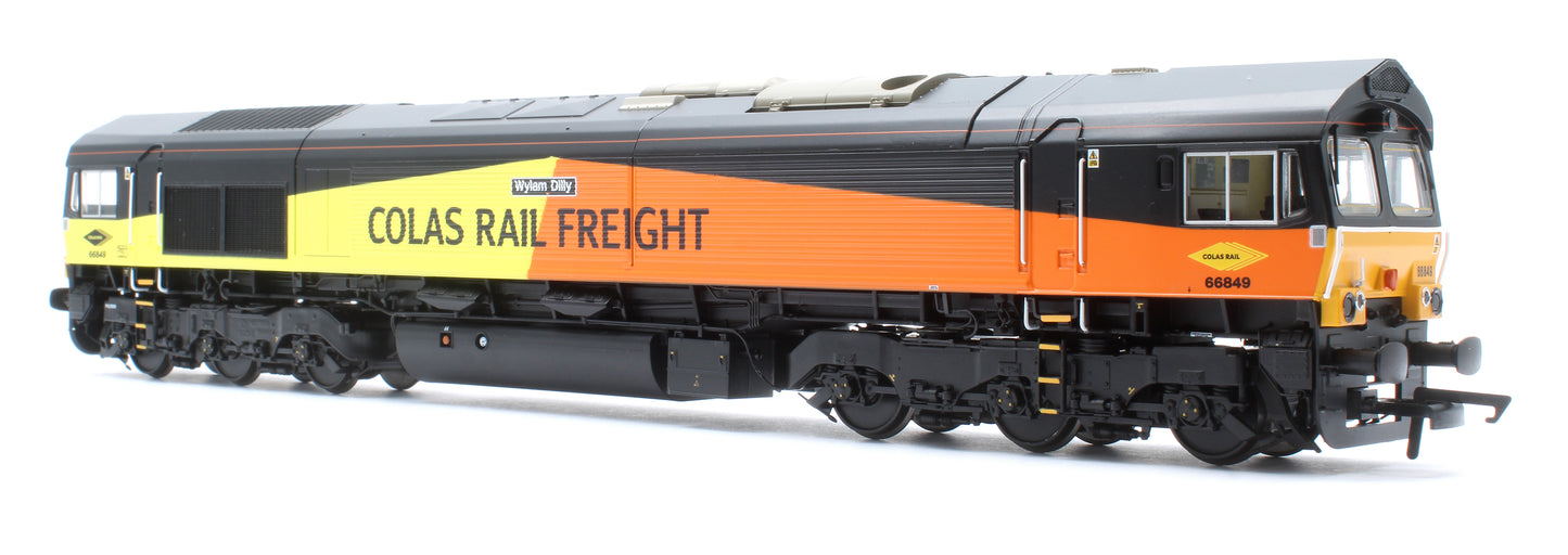 Class 66 Colas No.66849 Diesel Locomotive - DCC Sound