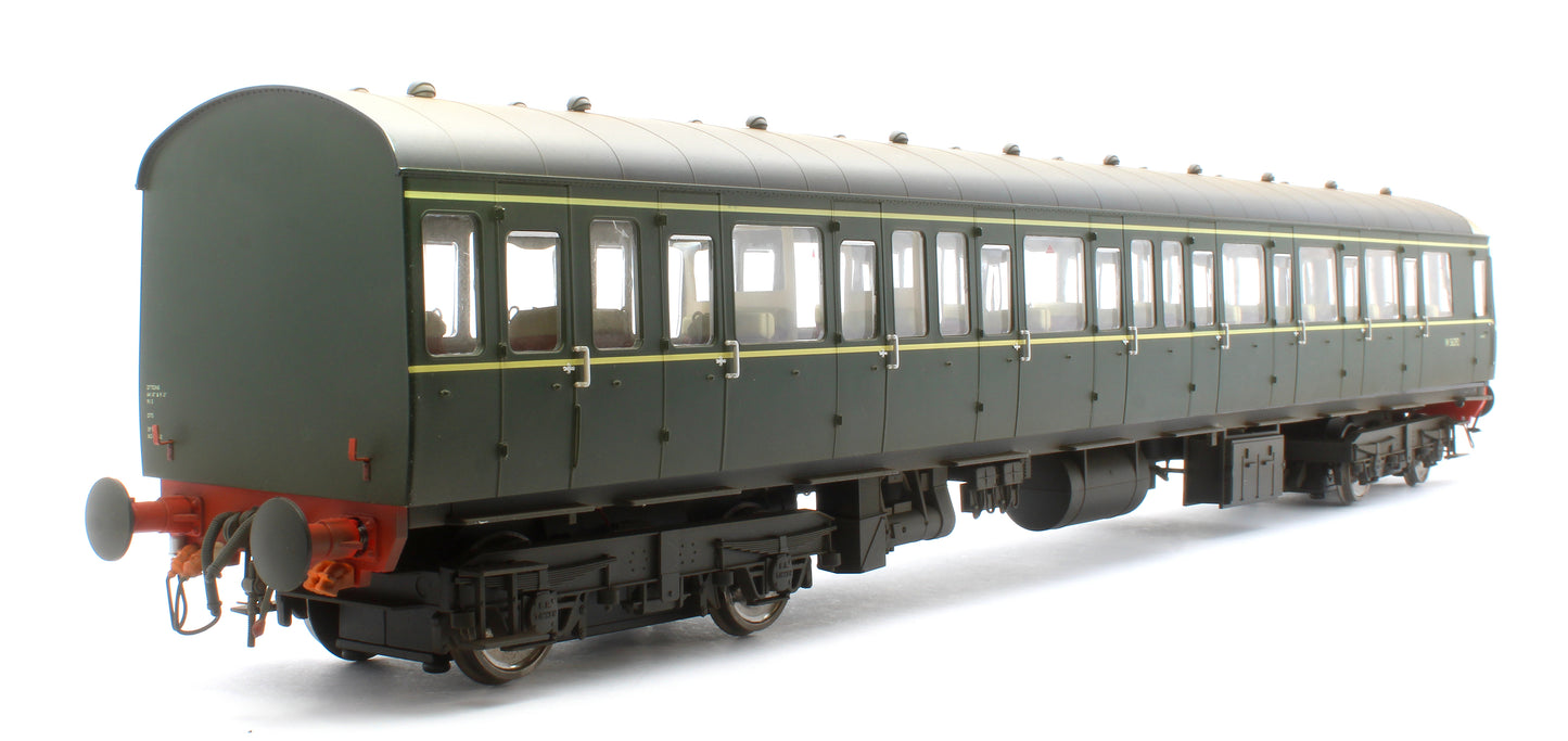 1253 Class 150 W56292 BR Green Unpowered DMU Trailer Car - Weathered