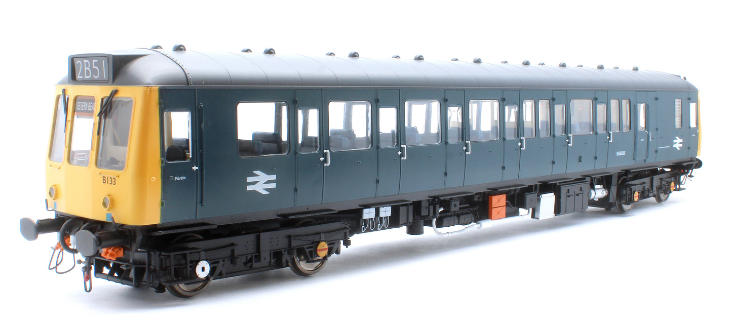 1212 Class 121 BR Blue (Full Yellow Ends) Single Car DMU W55033