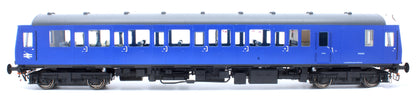 1226 Class 122 BR Blue Small Yellow Panel (White Cab Roof) Single Car DMU W55008