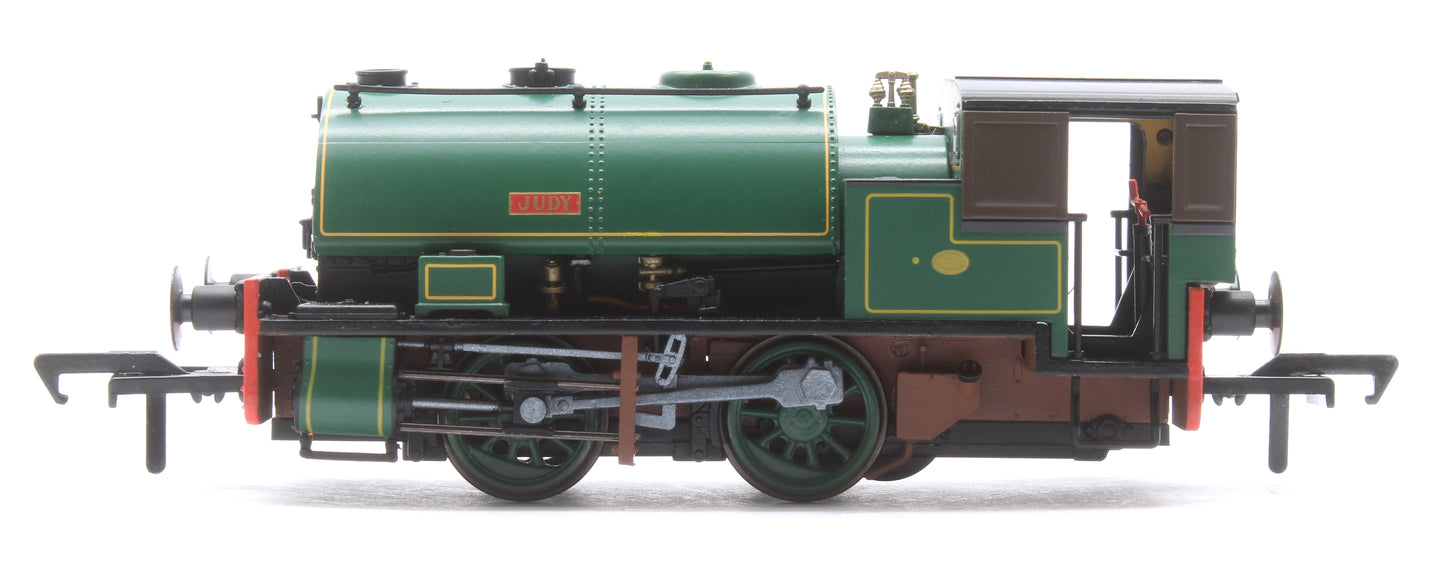 Port of Par Bagnall’s in Special Presentation Box Twin Pack - Lined Dark Green Steam Locomotive