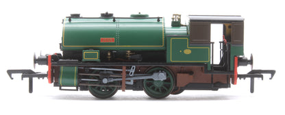 Port of Par Bagnalls Twin Pack - Lined Dark Green Steam Locomotive - DCC Sound