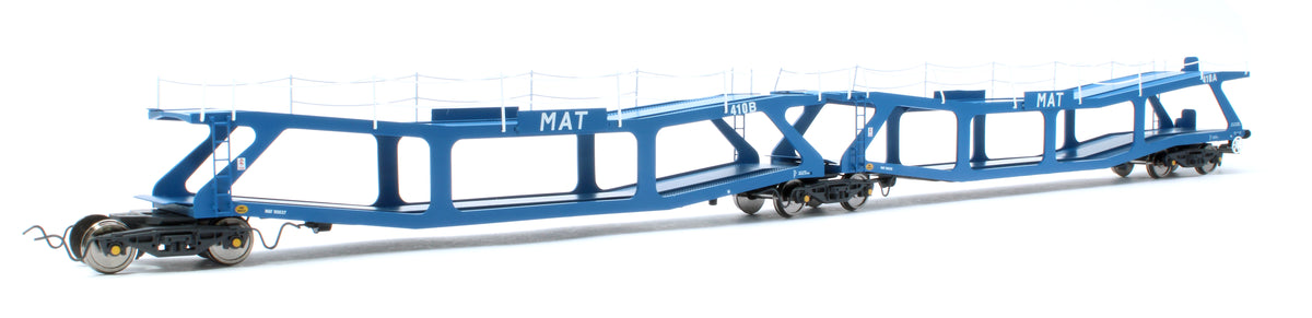 RT-OO-CAR4-402B Quad set Cartic-4 car carrier - MAT-Transauto blue (set B)