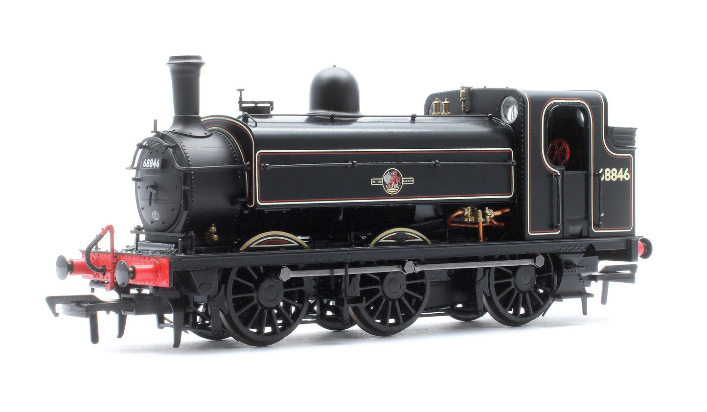 Pre-Owned LNER J52/2 No.68846 BR Lined Black Late Crest Steam Tank Locomotive