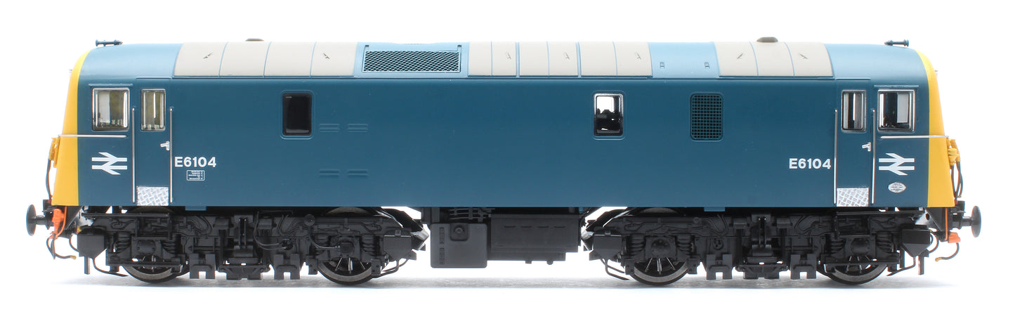 Class 74 Electro-Diesel E6104 BR Blue Electric Locomotive