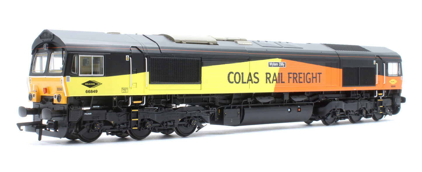 Class 66 Colas No.66849 Diesel Locomotive - DCC Sound