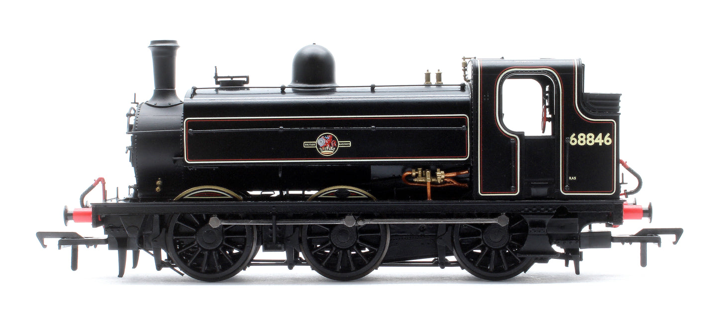 LNER J52/2 No.68846 BR Lined Black Late Crest Steam Tank Locomotive