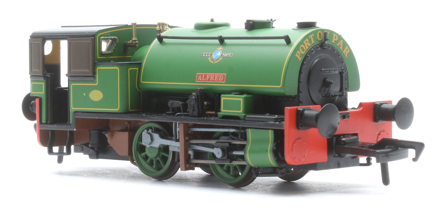 Port of Par Bagnalls Twin Pack - Lined Light Green (As Preserved) Steam Locomotive