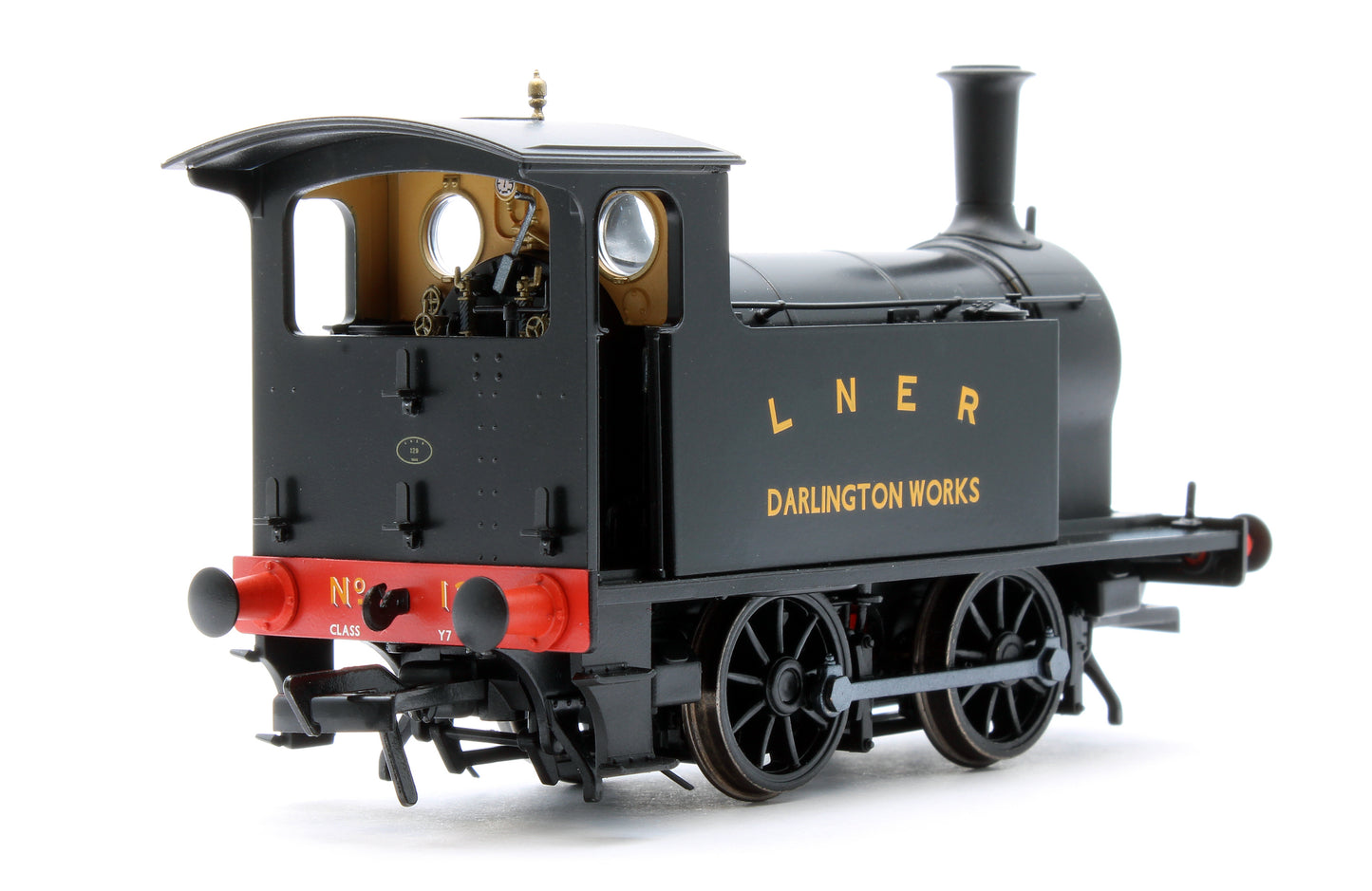 LNER Y7 - No.129 Darlington Works Livery Steam Locomotive - DCC Sound