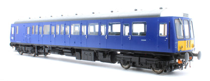 1226 Class 122 BR Blue Small Yellow Panel (White Cab Roof) Single Car DMU W55008
