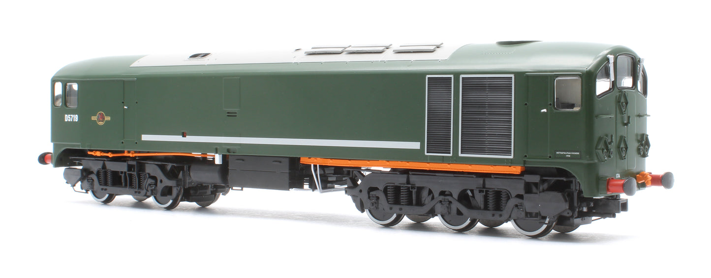 Class 28 Co-Bo BR Green D5719 Diesel Locomotive - DCC Sound
