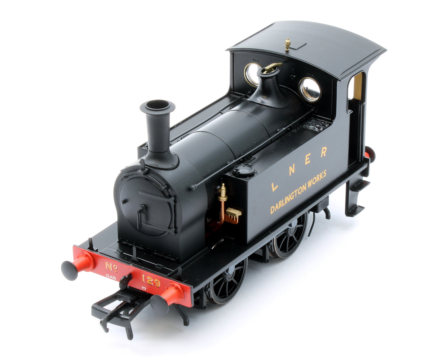 LNER Y7 - No.129 Darlington Works Livery Steam Locomotive - DCC Sound