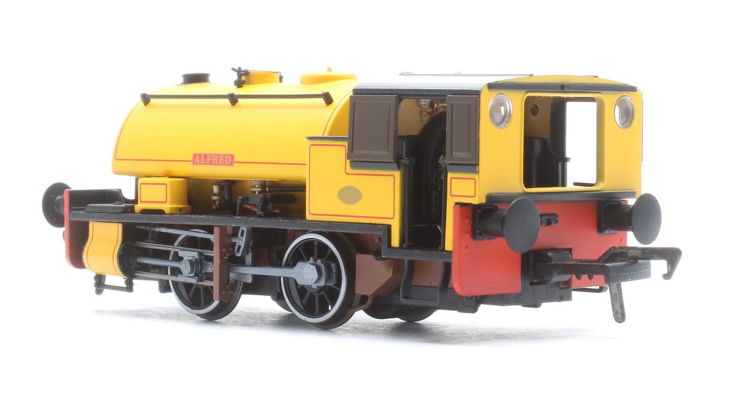 Port of Par Bagnall - 'Alfred' Port of Par Yellow (As Preserved) Steam Locomotive - DCC Sound