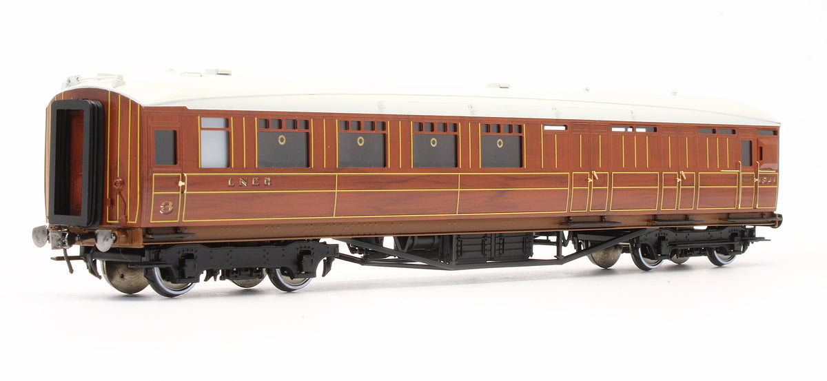 Pre-Owned LNER Teak Gresley Brake 3rd Coach No.1841
