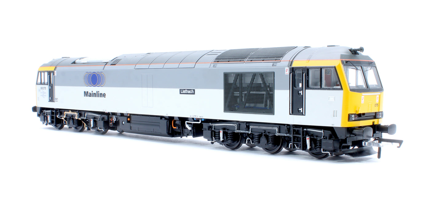 Class 60 60075 'Liathach' Mainline Grey Diesel Locomotive - DCC Sound