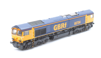 Class 66 66704 GBRf Original Livery Diesel Locomotive - DCC Sound