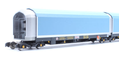 OO/4mm 5-car Arbel WIA car carrier with RfD squadron branding. Wagon 85 70 4971 001-8