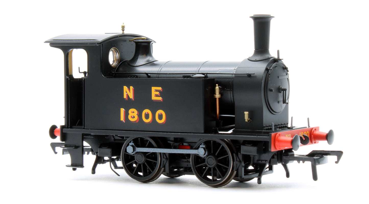 LNER Y7 - No.1800 NE Wartime Livery Steam Locomotive - DCC Sound