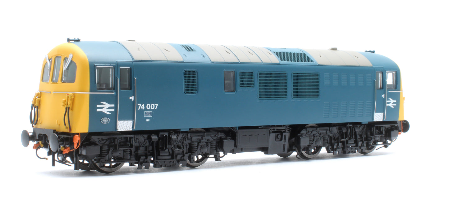 E82008 Class 74 Electro-Diesel 74007 BR Blue Electric Locomotive