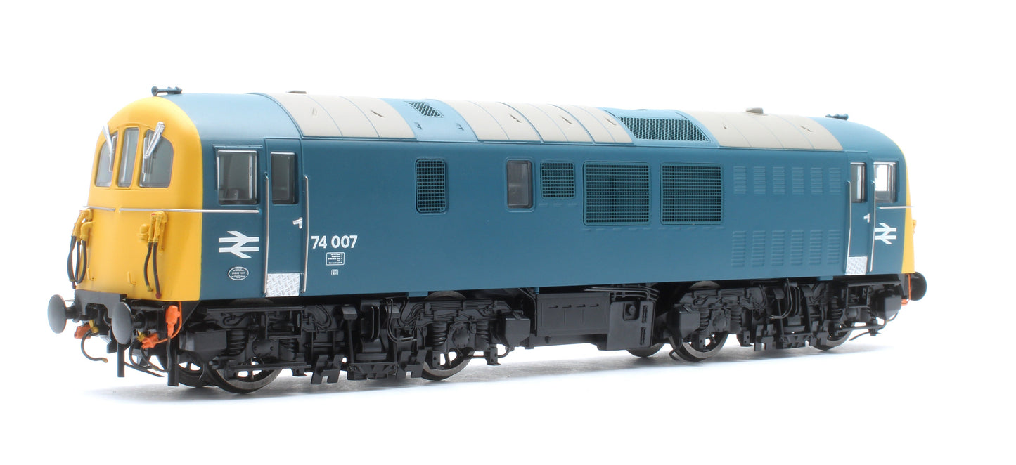 Pre-Owned E82008 Class 74 Electro-Diesel 74007 BR Blue Electric Locomotive
